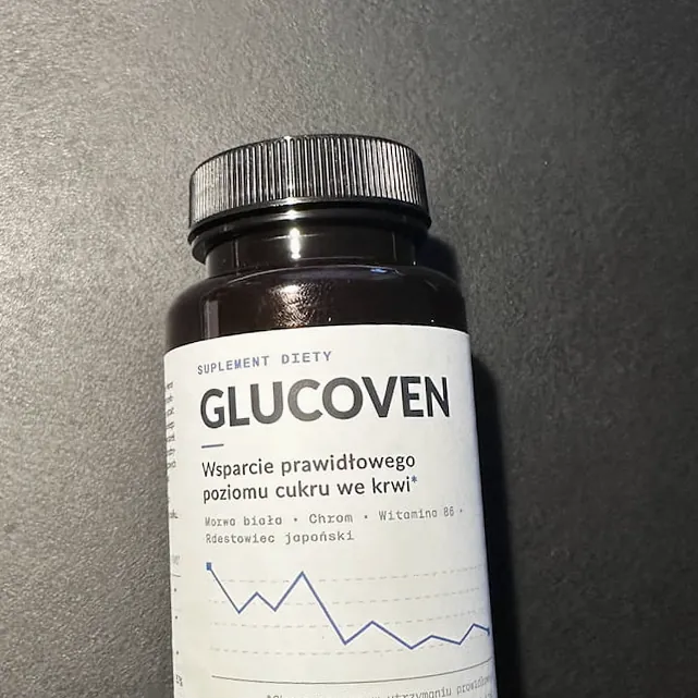 Glucoven z chromem i morwą białą — kapsułki wspierające prawidłowy poziom cukru we krwi
